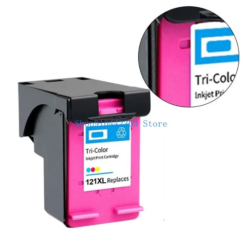 652F 121XL High-yield Cartridge Works with for HP 121 Deskjet D2563 F4283 F2423