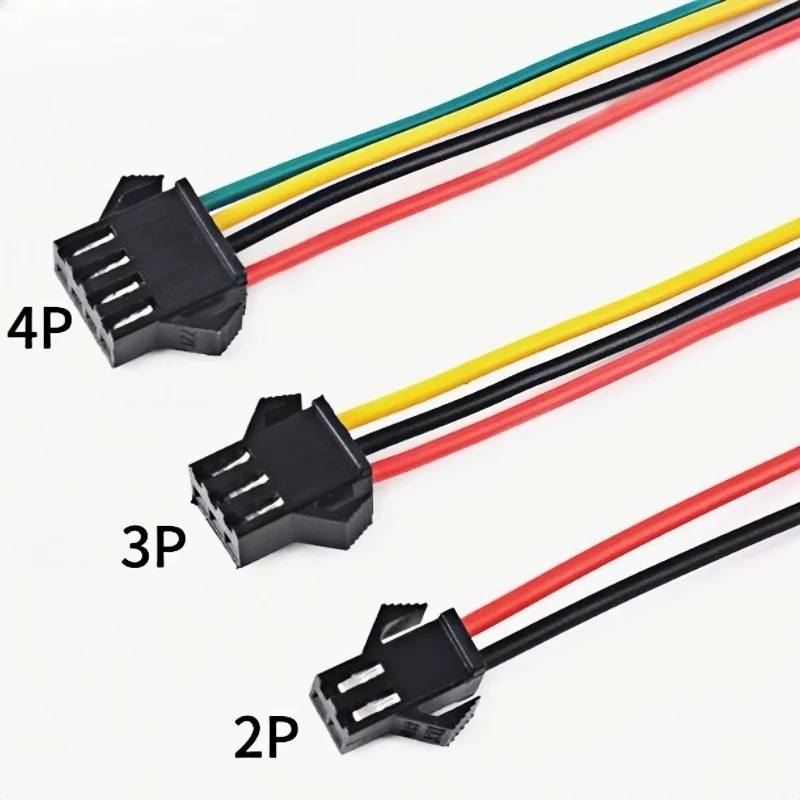 10 Pairs 2/3/4/5/6Pin Plug Socket Male To Female Wire Connector LED Strips Lamp Driver Connectors Cable Quick Adapter 10