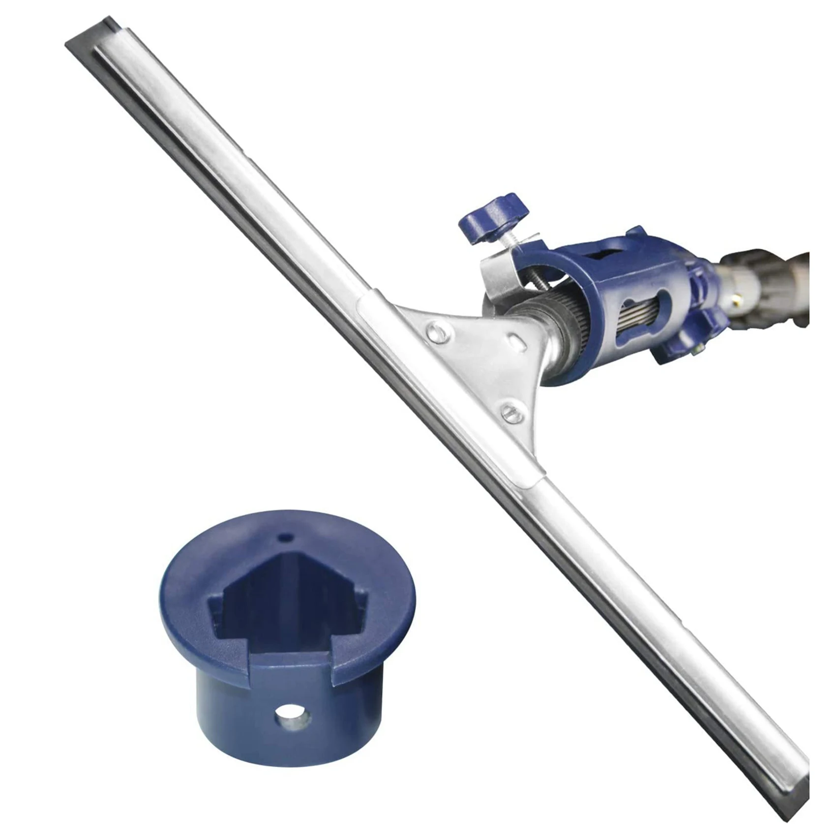 ABJI-2X Pole Attachment Angle Adaptor Tool Holder For Threaded Extension Pole Attach To Paint Roller Painter Brush Home Tools