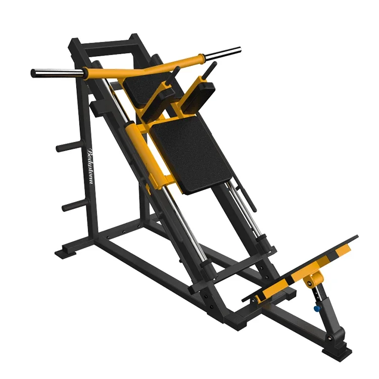 Hack Squat Strength Training Gym Fitness Equipment Commercial Plate Loaded