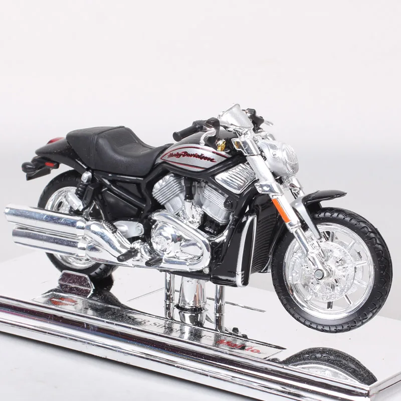 Maisto HD 1/18 a escala 2006, Harley VRSCR Street Rod, motocicletas fundidas a presión y vehículos de juguete, réplica de recuerdo de bicicleta