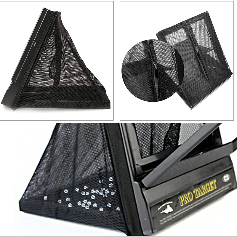 هدف الرماية BB وبنادق الحبيبات مع نطاقات شبكة الماسك في الهواء الطلق لإعادة ضبط الهدف الشبكي للصيد #5