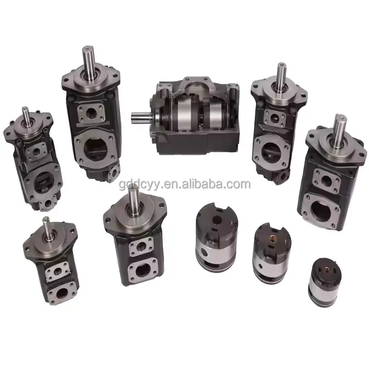 

Veljan Denison Double Hydraulic Pump T6EC-057-014-1L15-B1-J224 Replacement Vane Pump T6EC-057-022-1R01-C100