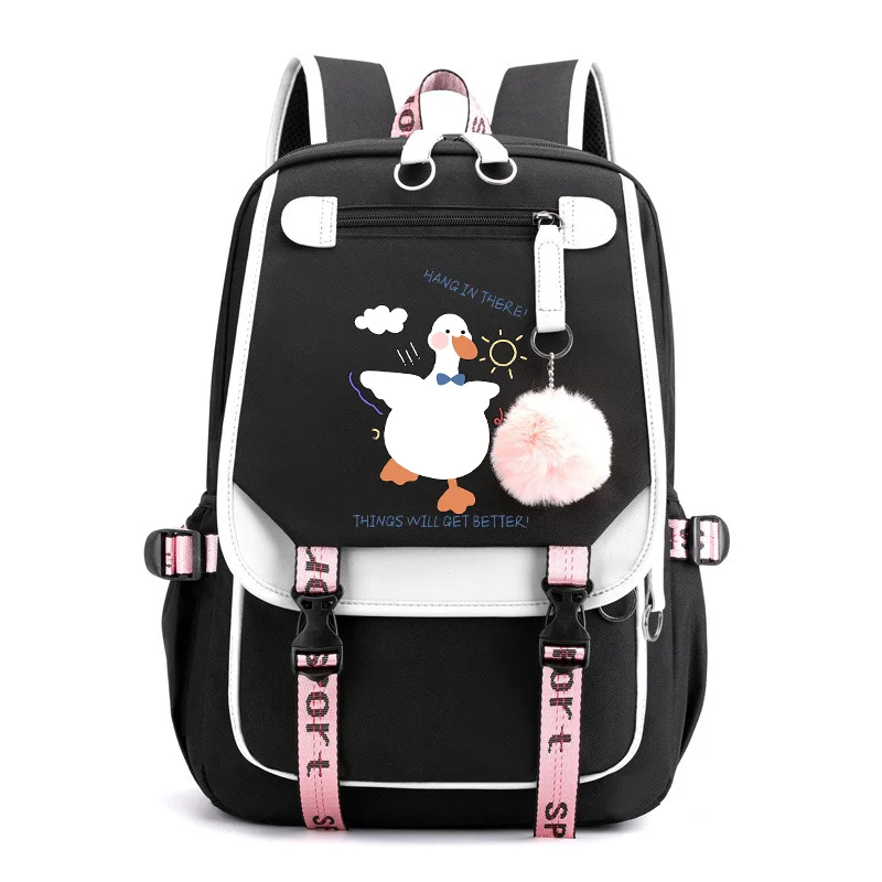 Unisex Large Capacity Waterproof Computer Backpack Multi-Pocket Wear-Resistant Student Commuting Bag Durable Stylish Versatile