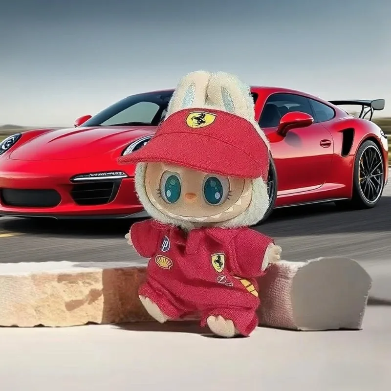 

Clothes for 17cm First Second Generation Labubu Basketball Clothes Cute Doll Decoration Handmade Doll Clothes Birthday Gift