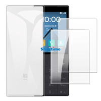 Soft Case + 2 Pack Tempered Glass Screen Protectors for Xiaomi Duoqin F22 Full-Body Protection