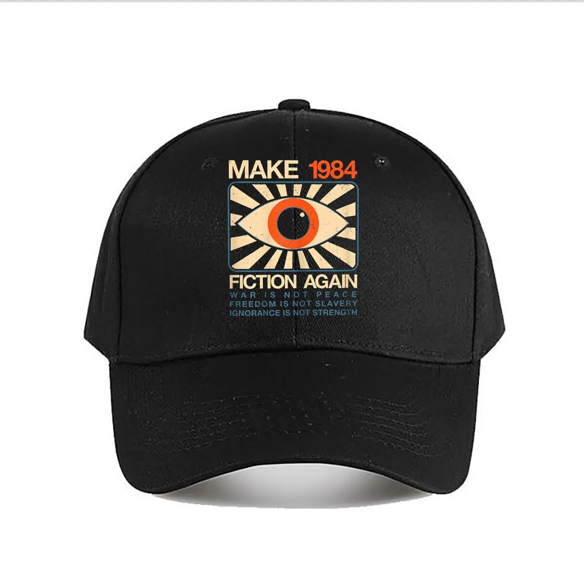Vintage 1984 Fiction Graphic Baseball Cap Fashion Men Sunhat Women's Outdoor Sports Snapback Cap