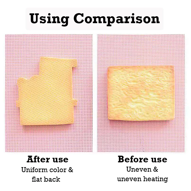 30*40cm Baking Mat Non-Stick Silicone Grid Pad Flat Mats For Cookies Pastry Snacks Baking Tools Accessories Kitchen Gadgets
