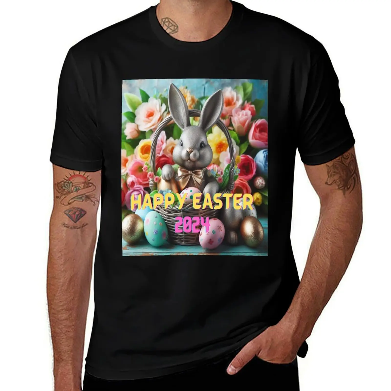 

brand T-Shirt man & Happy graphic Easter From shirts man quality luxury man designer T-Shirt AI t t high Me shirt shirt t