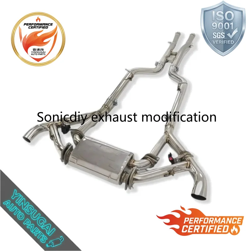 Cuski Durable Electronic Valve Catback Exhaust for Mercedes AMG GT GTC GTR GTS 4.0T 2016+