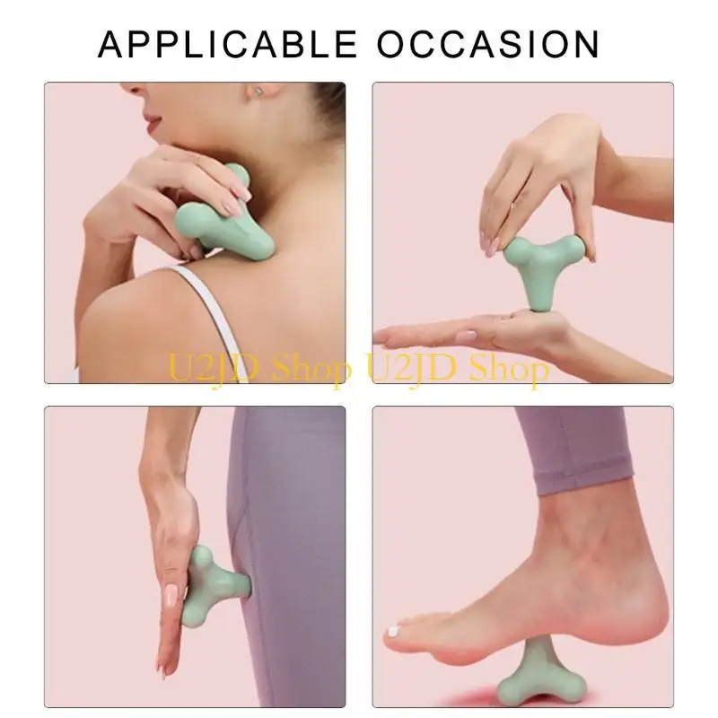 U2JD Soft TPE Foot Massager Tool to Alleviate Fatigue Back Body Shoulder Massager Tool for Office Worker and Athletes