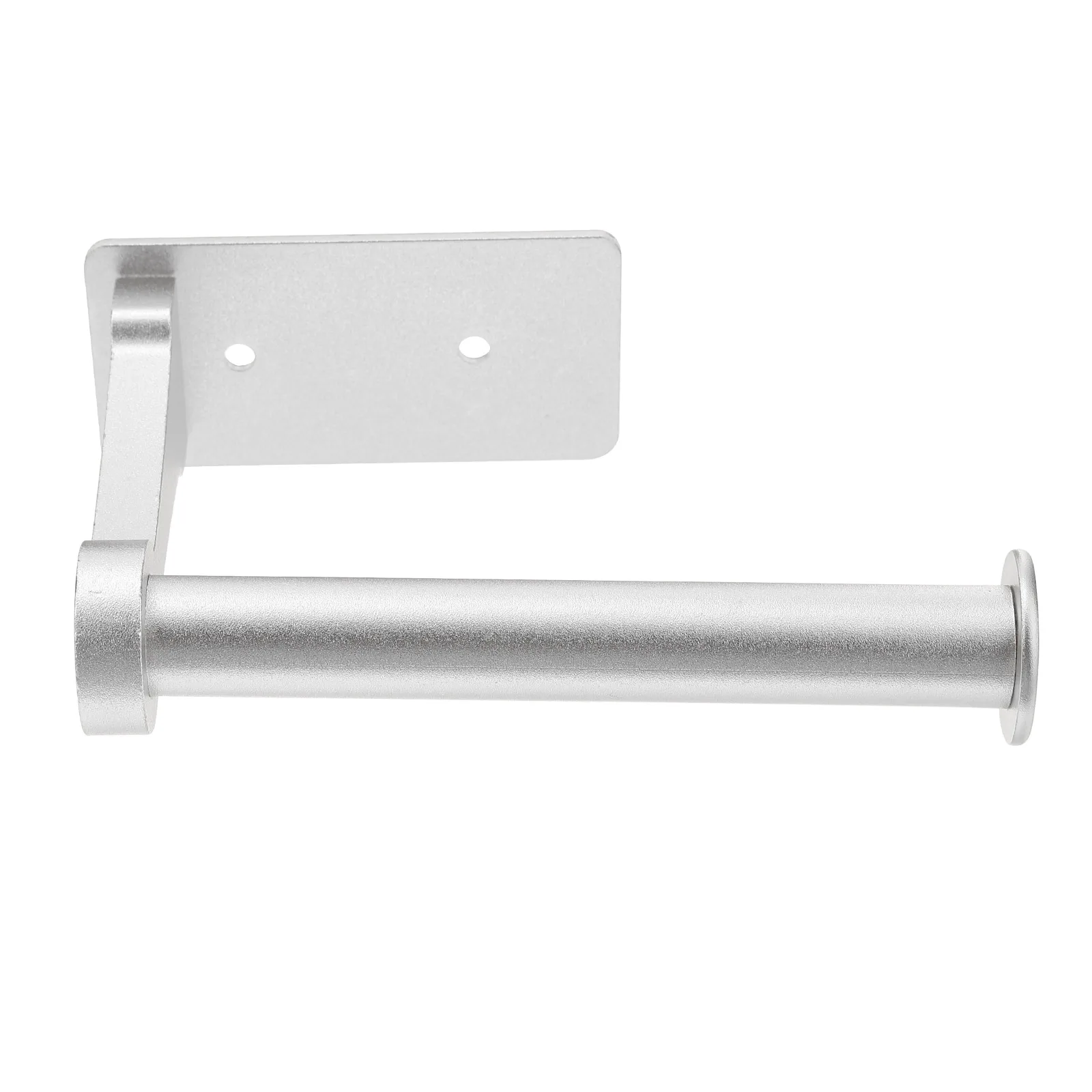 

Aluminum Alloy Rack Black Toilet Roll Holder Toilet Paper Holder Roll Space Saving Bathroom Kitchen Metal ganizer