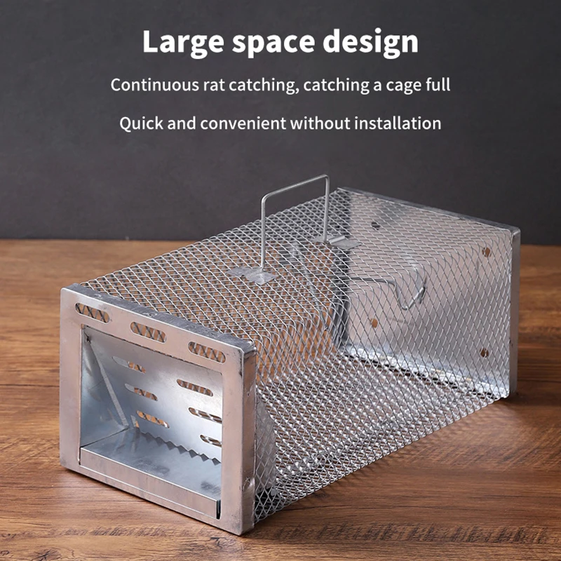 Multi-Catch Rodent Mouse Trap Rat Trap Cage Pest Control All Mice And Rat Can Fit In Mice Rodent Catcher Rat Trap Cage