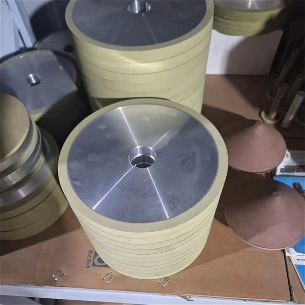 125/150/200 mm Diamant-Wasserschleifscheibe, verdickte parallele Schleifscheibe, CBN-Brunnenbohrer, speziell nach Maß