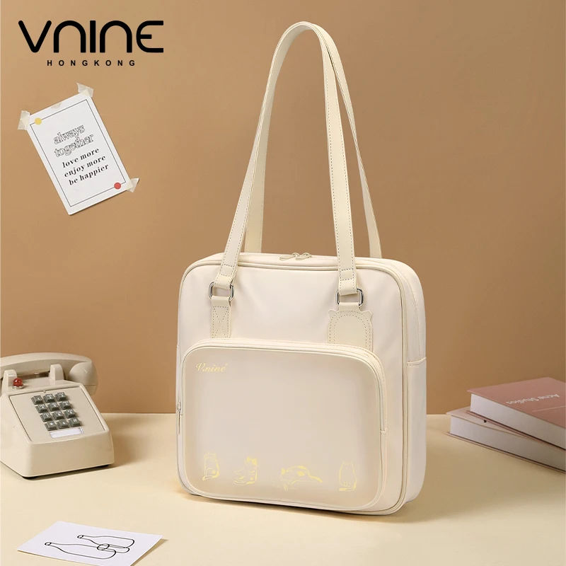 

VNINE bag for women's commuting class bag, large capacity crossbody bag, single shoulder pain bag, handbag, college tote bag