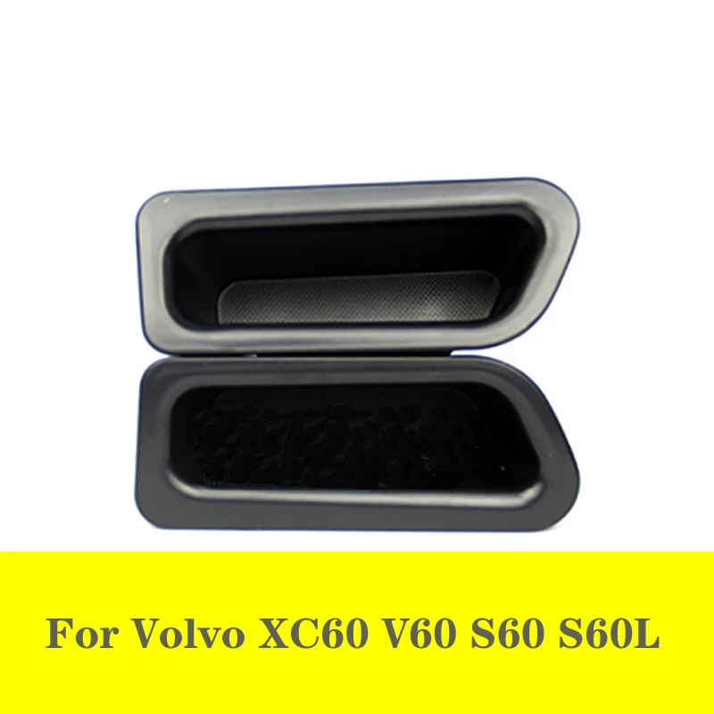 Car Styling for Volvo s60 v60 xc60 storage box door handle Armrest box beigeblack Front door+back door Finishing box 2010-2017