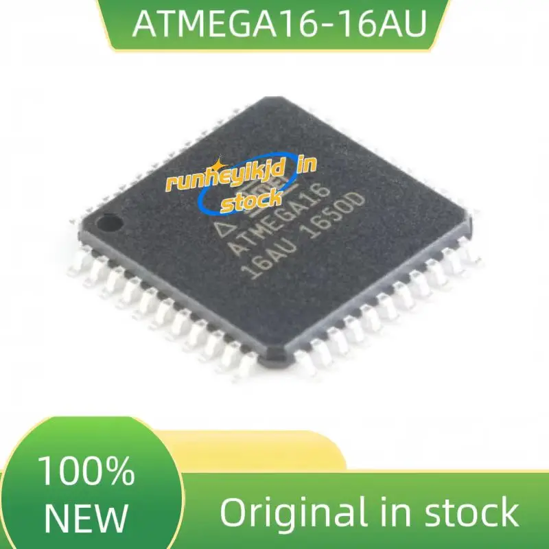 10PCS/PCS  New Original patch ATMEGA16-16AU chip 16K flash 8-bit microcontroller   IN STOCK