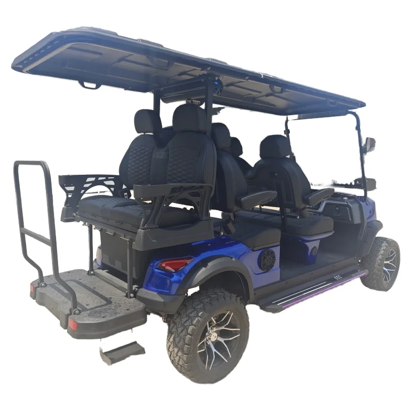 6-Seater Electric Cart Brake System Upgrade Disc Brakes Vs Drum Brakes Safety Performance Test