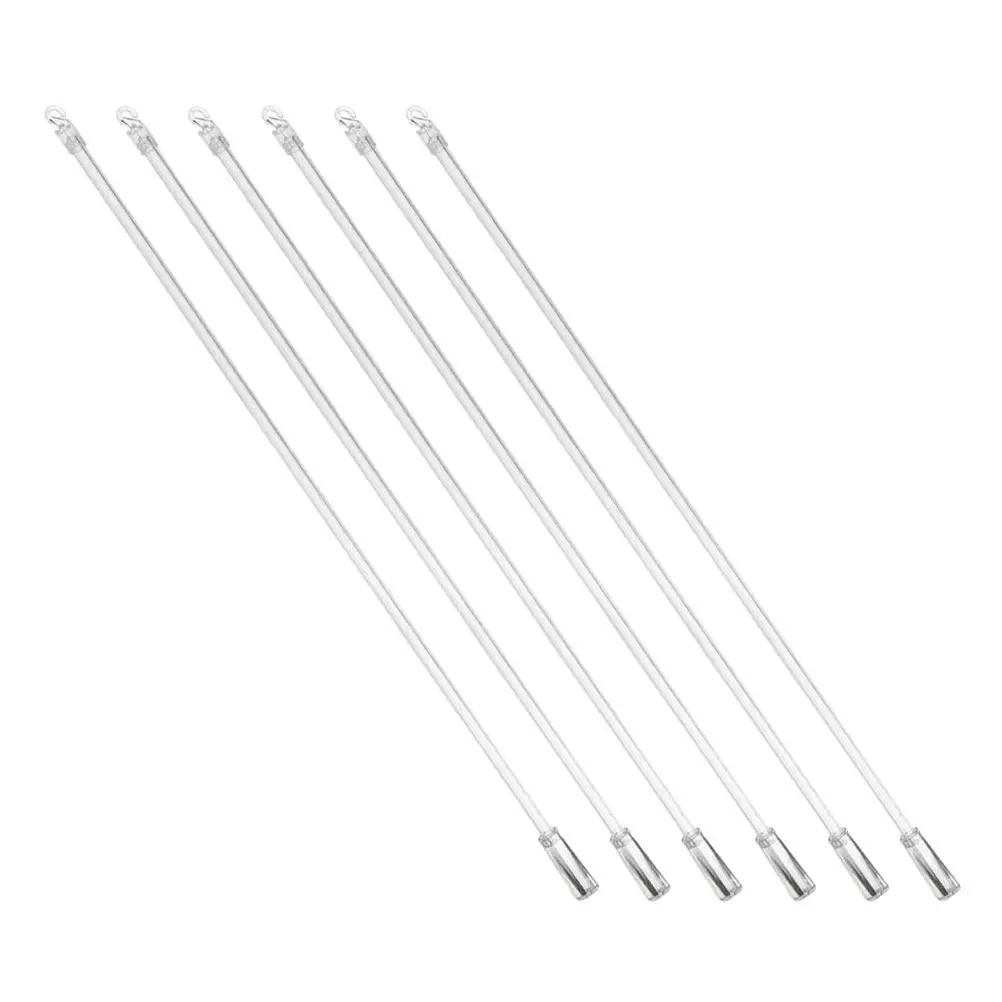 6Pcs Clear Tilt Wand Replacement For Home Window Blind People Strong Hook Support Vertical Blinds Curtain Adjusting