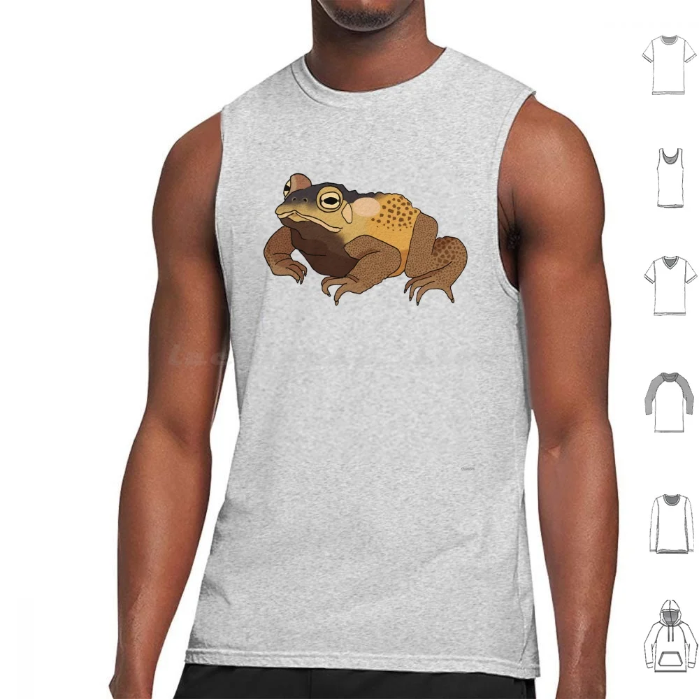 Toad Tank Tops Vest Sleeveless Toad Toads Animal Animals Amphibian Amphibians
