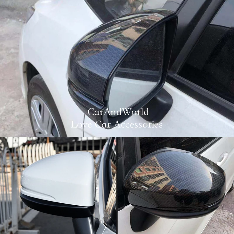 

Хромированная рамка зеркала заднего вида на дверь, защитная крышка стойки заднего вида, накладки, внешние аксессуары автомобиля для Honda Fit JAZZ 2014-2019