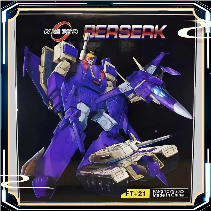 In Voorraad Getransformeerd Speelgoed FansToys FT-21 Lightning FT21 Drie-change Warrior Gloednieuwe Spot Action Figure Collection Gift