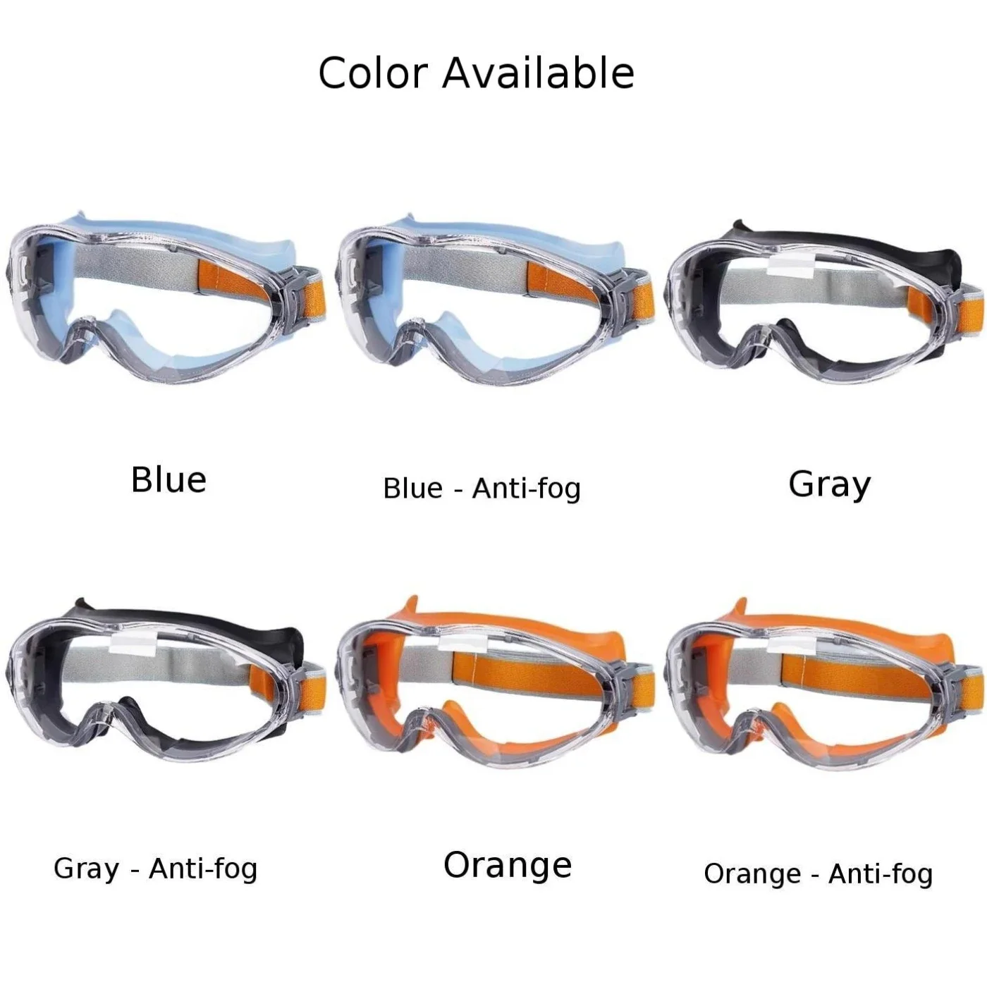 1pc Cycling Glasses Fully Enclosed High-definition Windproof Sand Proof Fog Proof-Goggles Polishing/cutting Labor Glasses