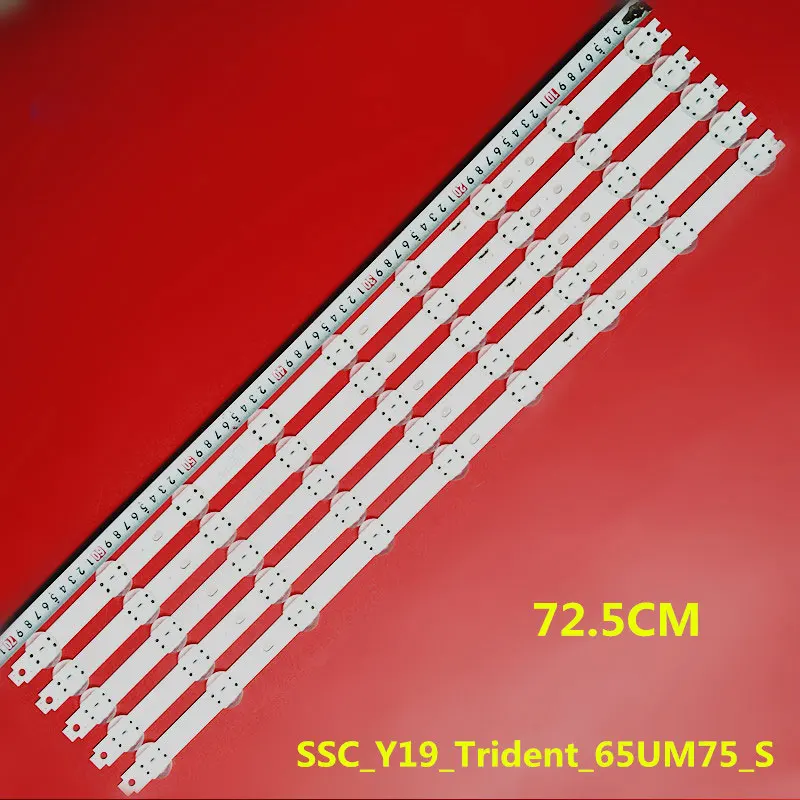 Suitable for LG 65LG73CMECA 65LG75CMECB light strip SSC_Y19_Trident_65UM73_S liquid