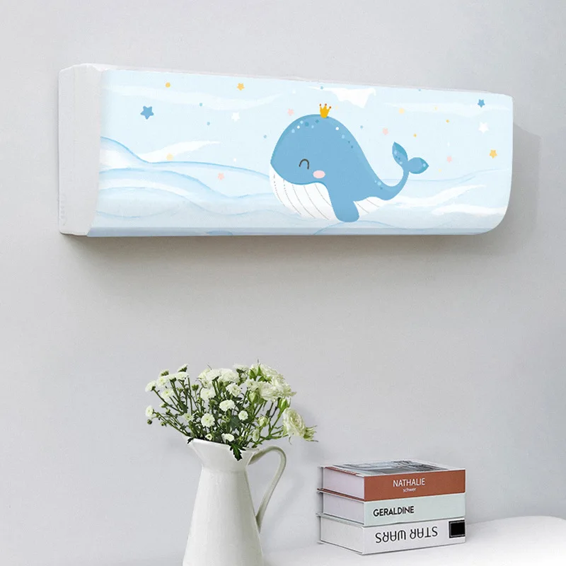 

Full Coverage Conditioner Cover Dustproof Cover Wall-Mounted Gree Fabric Universal New Model No Need to Remove Whe