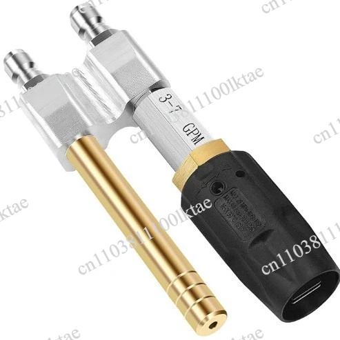 High Pressure Cleaner Remote Nozzle 2-in-1 Adjustment Multi-nozzle 1/4 Fast Interface