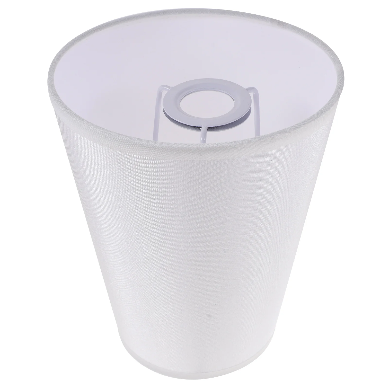

Semi Circular Lamp Shade Cover Replacement Lamps Shades Desk Table Lamp E14 Socket Beige Color Lighting Accessories