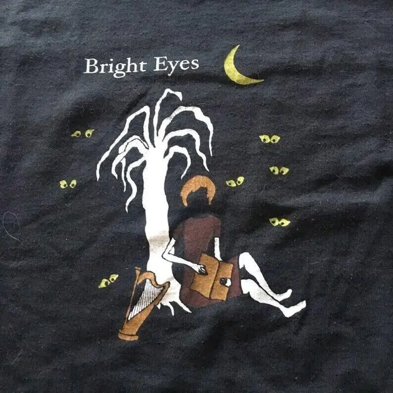 Bright Eyes Conor Oberst Tour  Black GifT T Shirt AG952