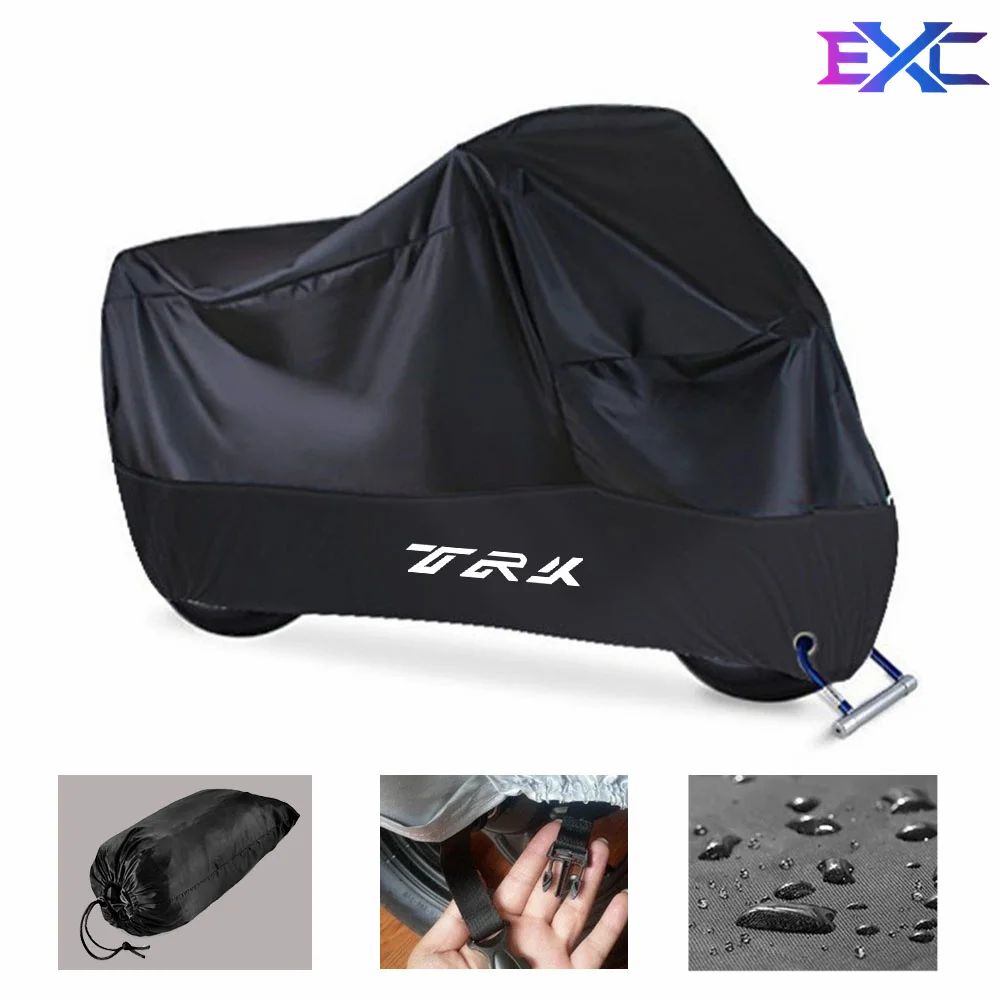 

For Benelli TRK 502 502X TRK502X TRK702X 24 Water-proof Motorcycle Cover Outdoor Uv Protection Dustproof Rain Covers Accessories