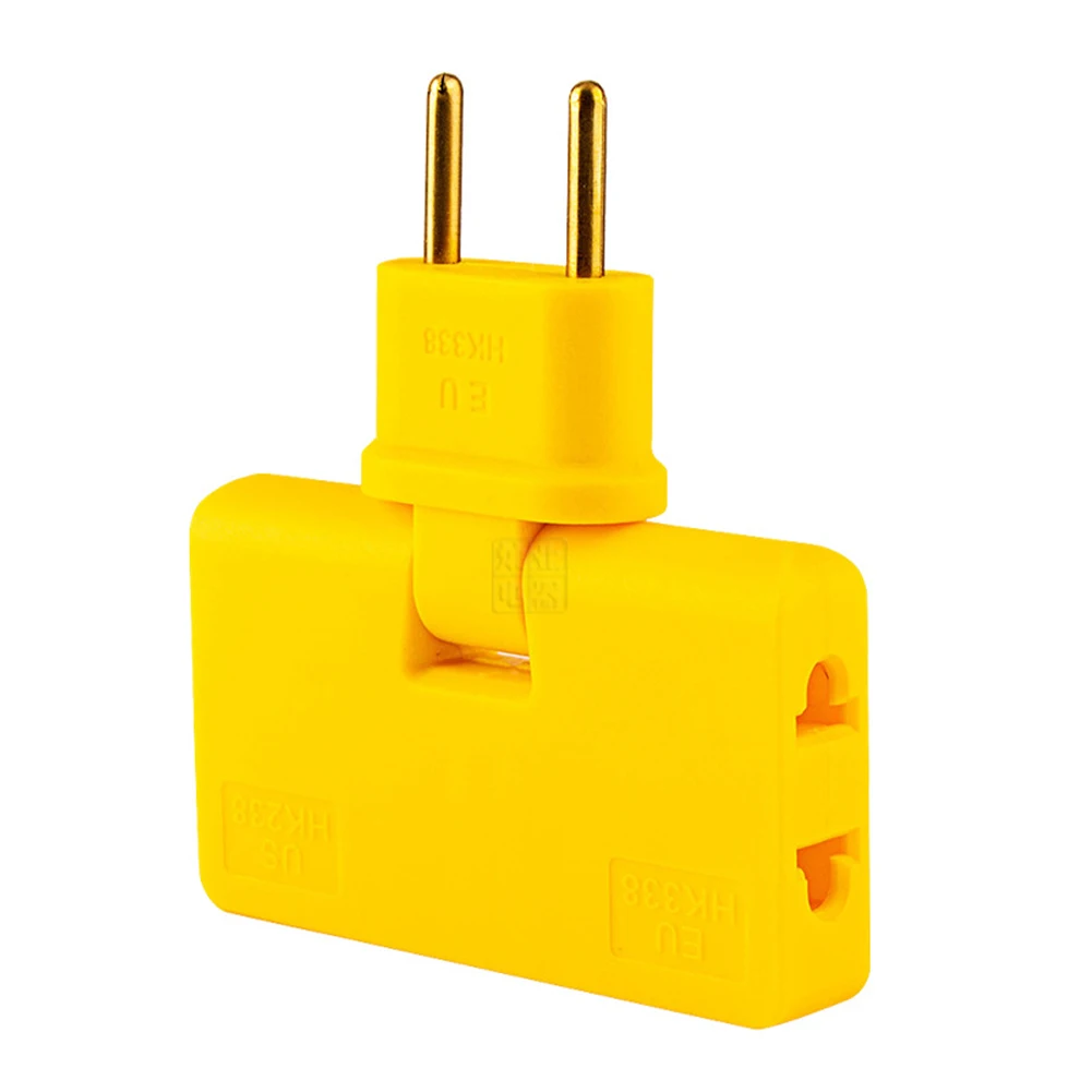 Складной удлинитель с углом поворота 180 градусов ЕС адаптер питания для путешествий беспроводной один в три конвертер зарядное устройство