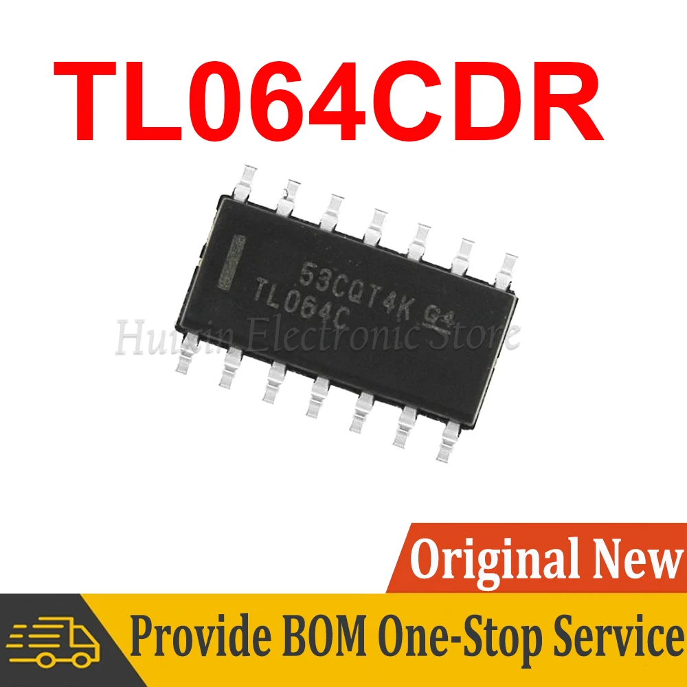 5pcs TL064CDR TL064CD TL064C TL064 SOP-14 SOP14 SMD In Stock NEW original IC