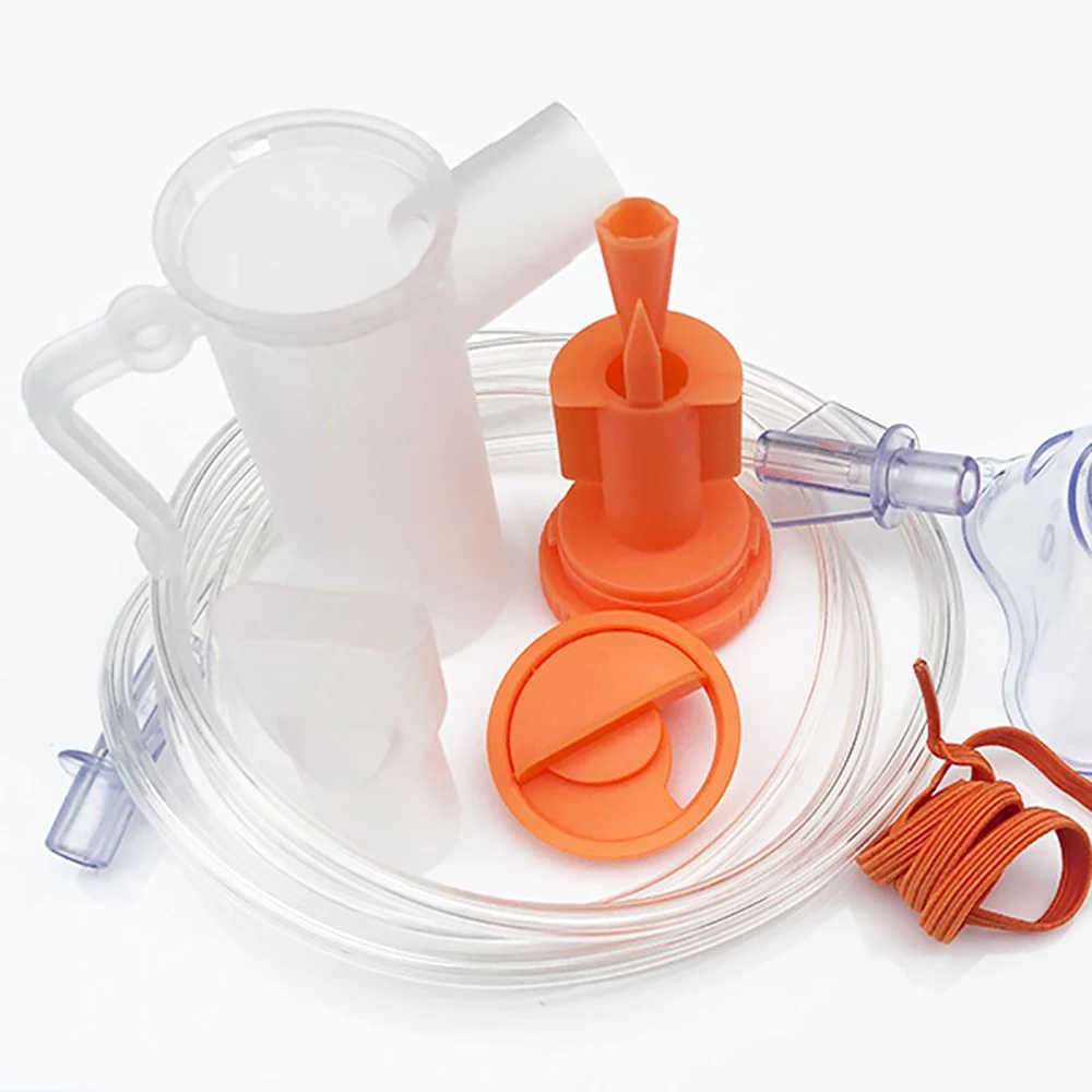 Disposable Nebulizer Mask, Full Set of Replacement Kits with Mask and Mouthpiece, for Home Use and Travel