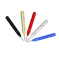 Adjustable Spring-Loaded Metal Drills Tools 1PC Alloy Tungsten Steel Tip Automatic Center Punch Used for Woodworking and Marking