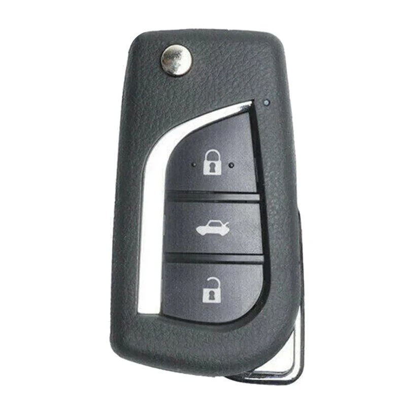 Muslimed Flip Remote Car Key 3 pulsanti 433MHz con Chip G / 4 d67 per Toyota Avensis Yaris 89071 0 f060 890710 f060