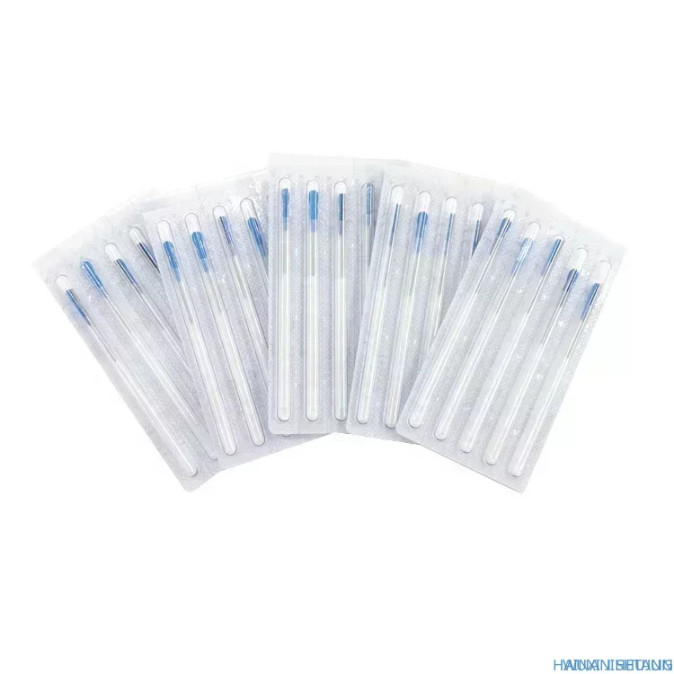 HUANQIU Brand Disposable Sterile Stainless Steel Dry Needling Acupuncture Needles One Needle One Tube 100pcs