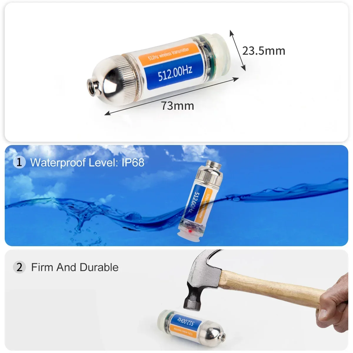 Imagem -04 - Sonde Sinal para Tubo Subterrâneo Inspection System Câmera Endoscópio Transmissor Remoto Syanspan 512hz