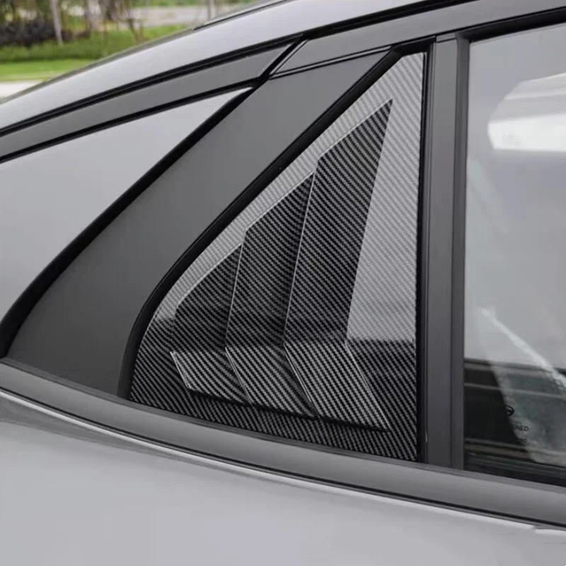 Pour Trumpchi GAC Empow 2022 2023 Accessoires Extérieurs Pare-soleil de Vitre Arrière Aérations Latérales Cache de Vitre Arrière 2 Pièces