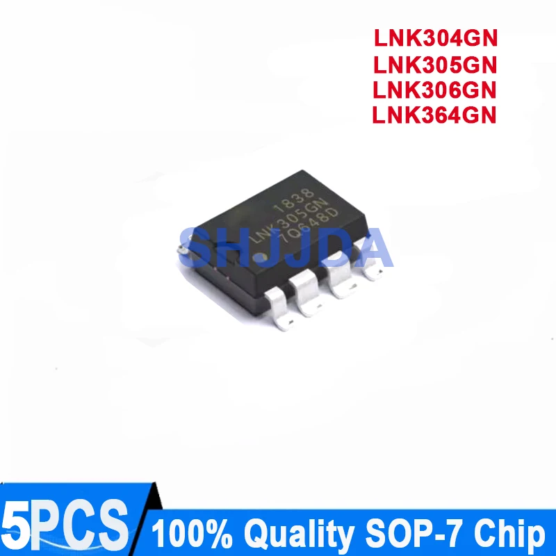(5 pieces) LNK304GN LNK305GN LNK306GN LNK364GN SOP-7 New 100% Quality Chip