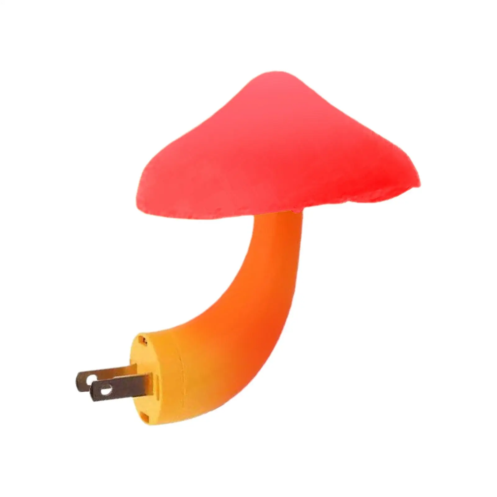 Mushroom Night Light LED Plug In Sensor Decoration Small Mushroom Light For Kids Bedroom Bathroom House Bedside Desk Wall Outlet