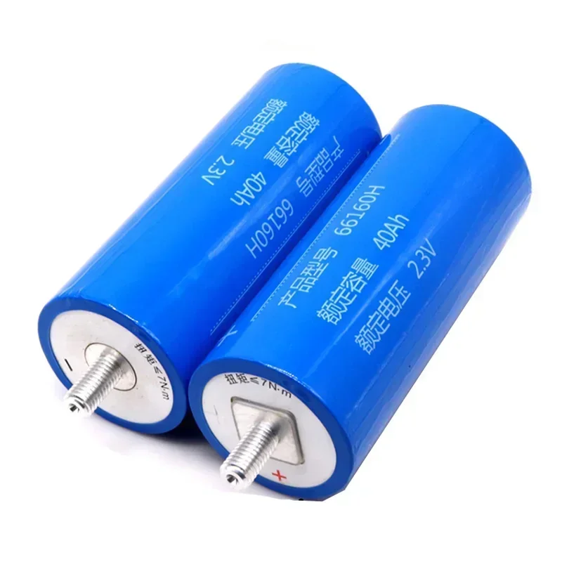 100% Original Yinlong 66160 2.3V 45Ah LTO Battery 10C Discharge DIY 12V 24V Low-temperature Resistant Lithium Titanate Duty-free