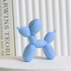 3D Balloon Puppy Silicone Mold DIY Aromatherapy Gypsum Candle Trojan Dog Handmade Resin Making Mould Craft Gift Keychains Decor