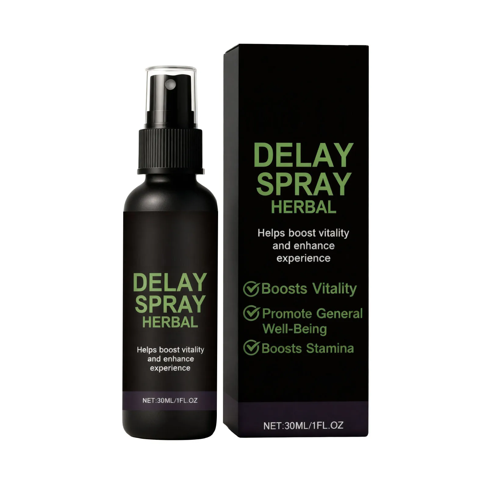 رذاذ تأخير الأعشاب للذكور رفيق طويل الأمد للأجزاء الخاصة رذاذ رعاية خاصة للبالغين 30 مل #2