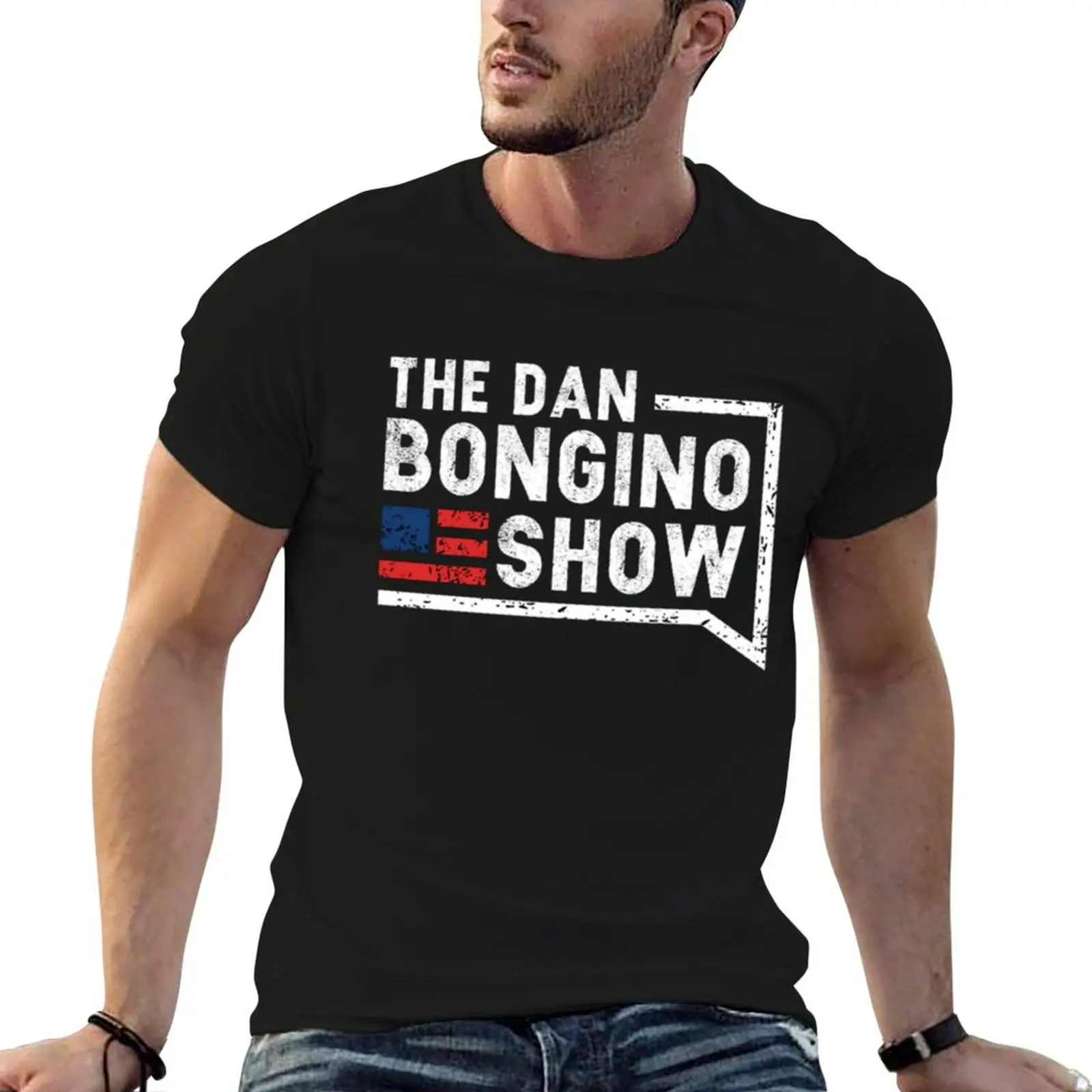 Dan bongino (5) Fitted T-ShirtT-Shirt hippie clothes anime clothes plain t shirts men