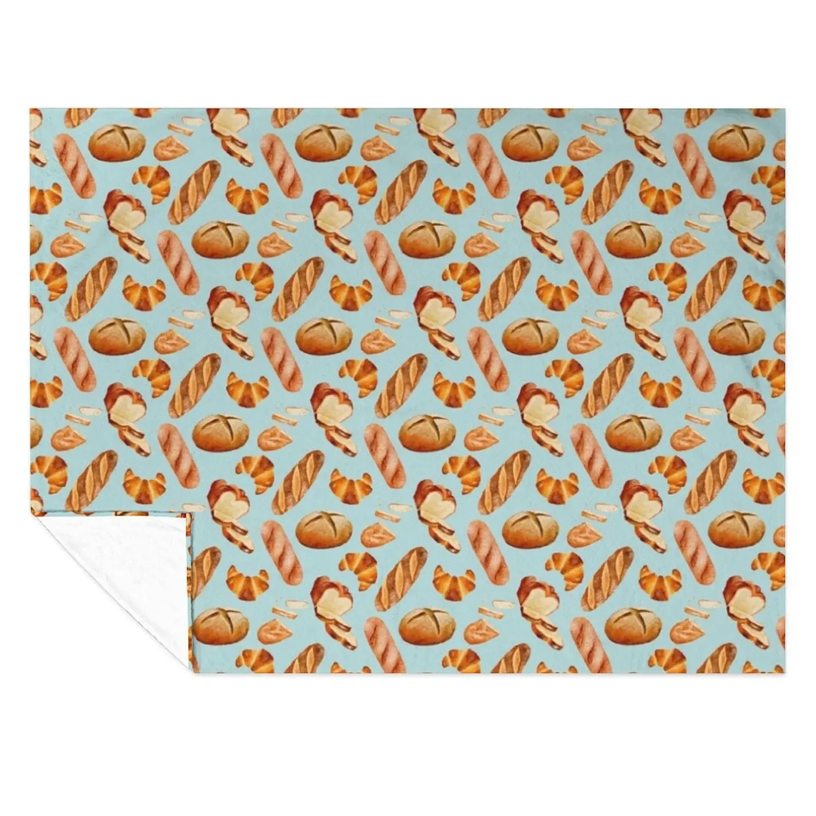 

Loaf of Bread Throw Blanket warm for winter Extra Large Throw Single Bed linens Blankets