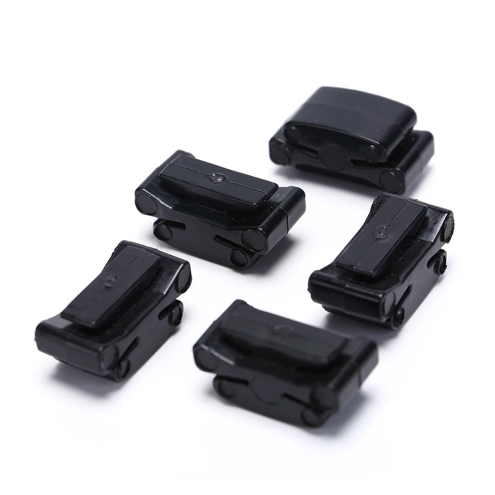 5Pcs 20g Black Rubber Guitar Pick Holder Fix On Headstock For Bass Ukulele