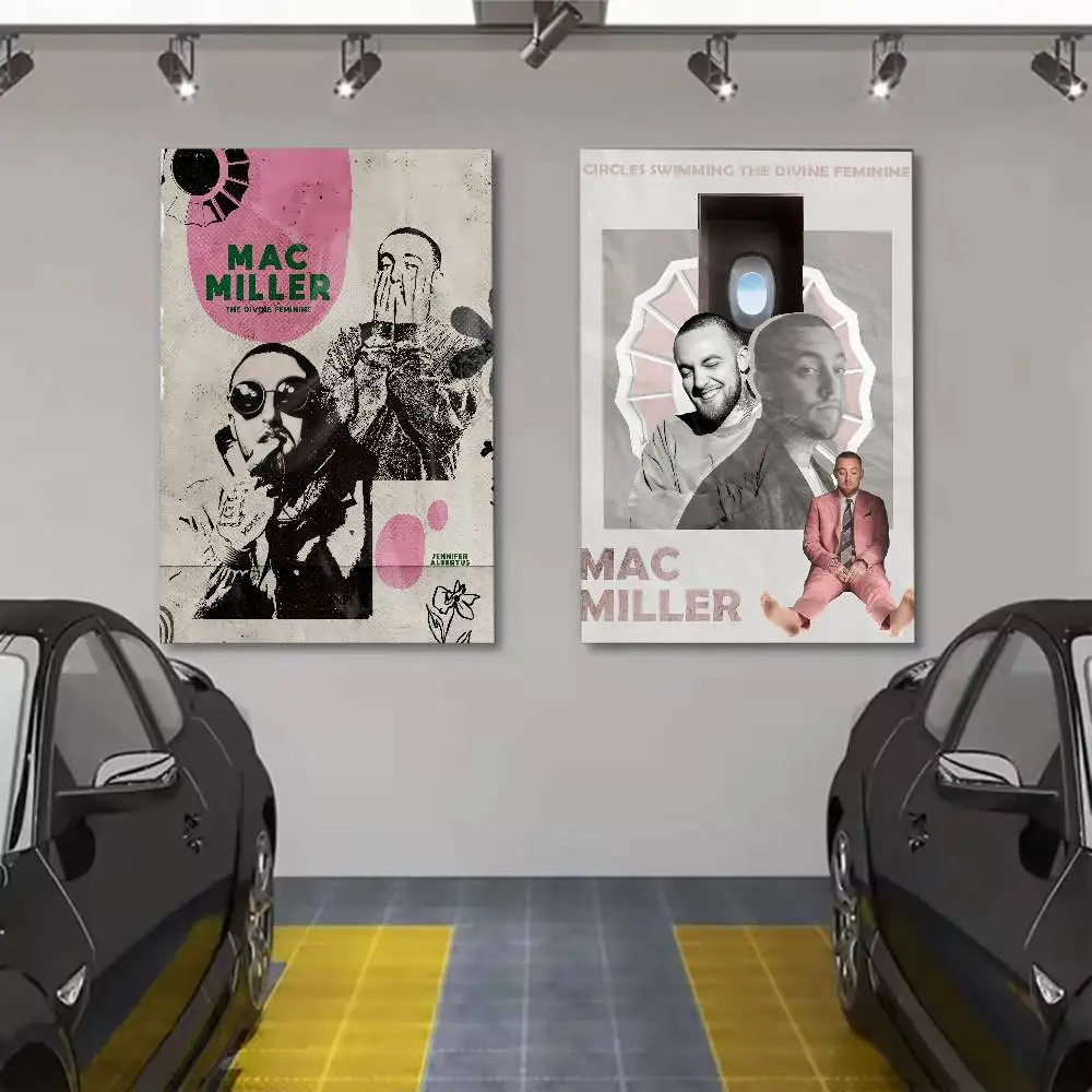 M-mac MillerS Poster Home Wall Art Garage Room DecorWater Proof Paper Print Room Decor Stickers Art Wall Decoration  Living Room